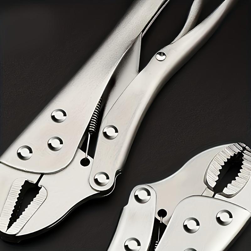 Heavy Duty Locking Pliers Repairs - Multifunctional Pressure Pliers with Adjustable Metal Face Clamp for Woodworking and Welding