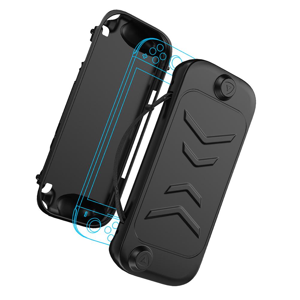 Case For Switch 2 Console Game Removable Cover With Foldable Kickstand For Switch 2 Protective Skin Shell Game Accessories