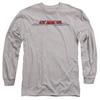 GMC Unisex Adult Chrome Logo Heather Long-Sleeved T-Shirt