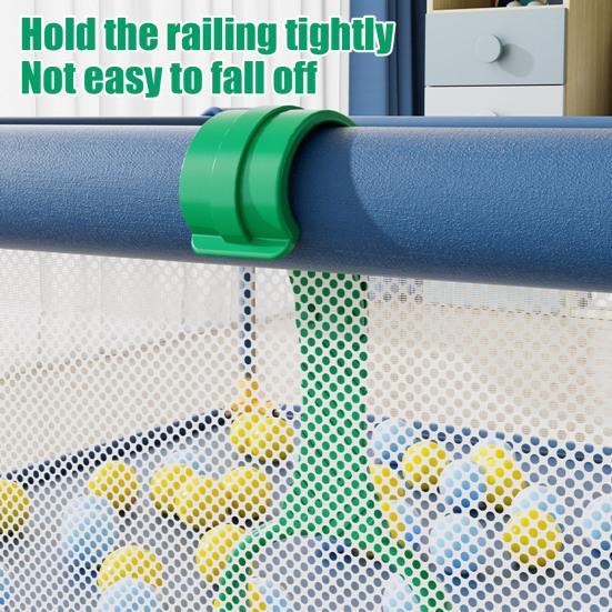 Baby Playpen Pull Up Rings for Infants Easy Install Plastic Walking Assistant Handles Baby Fence Accessories