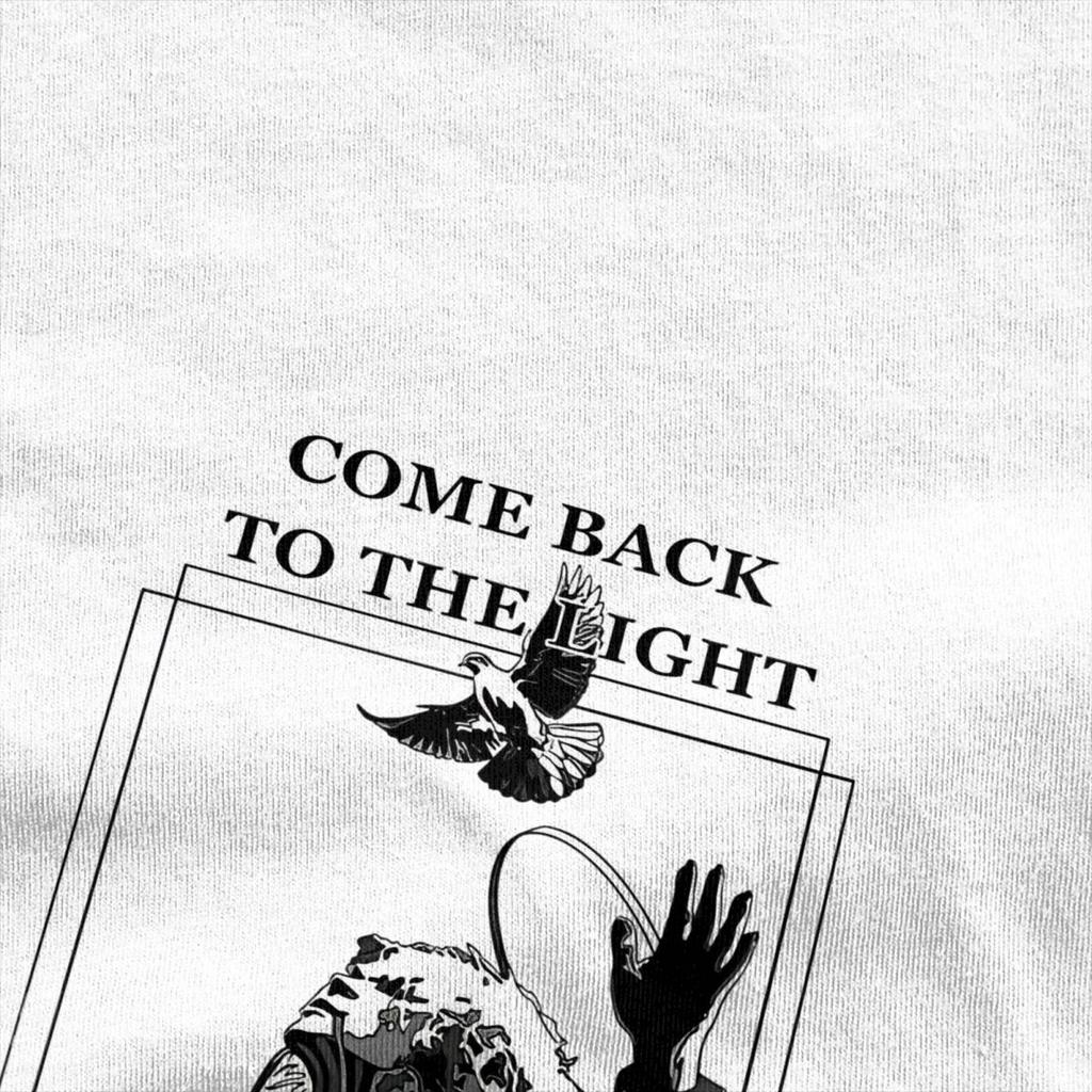 The GazettE RUKI COME BACK TO THE LIGHT Мерч Футболка Мужская Женская рок-музыка Crazy Pure Cotton Всесезонная одежда