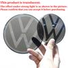 For VOLKSWAGEN VW Non-destructive Gloss Black Front Grill Badge Rear Trunk Lid Emblem Logo For Volkswagen VW Golf 7 7.5 8 2014-2