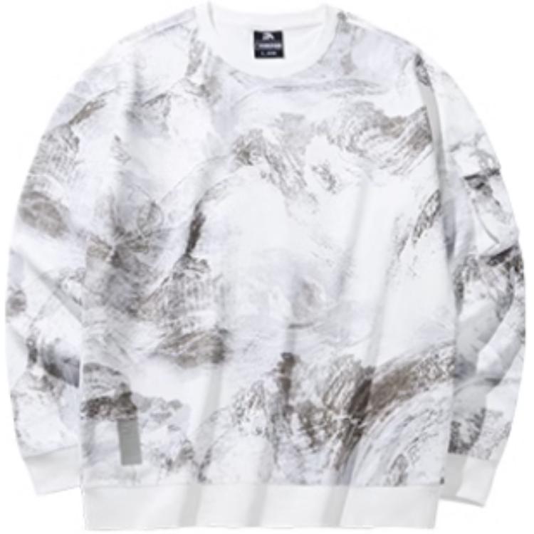 Anta Outdoor Collection Sweatshirt Men's Papyrus White/All Over Print 152446701-3