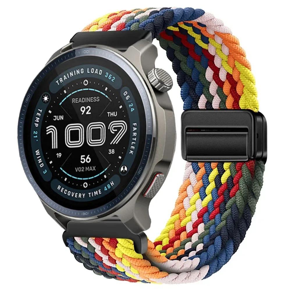 22 мм 20 мм Нейлоновый ремешок для Amazfit Balance 2 1 Спортивный браслет для Amazfit Helio/Active 2/Bip 6 5/GTR4 3/GTS 4 mini 3 Аксессуары