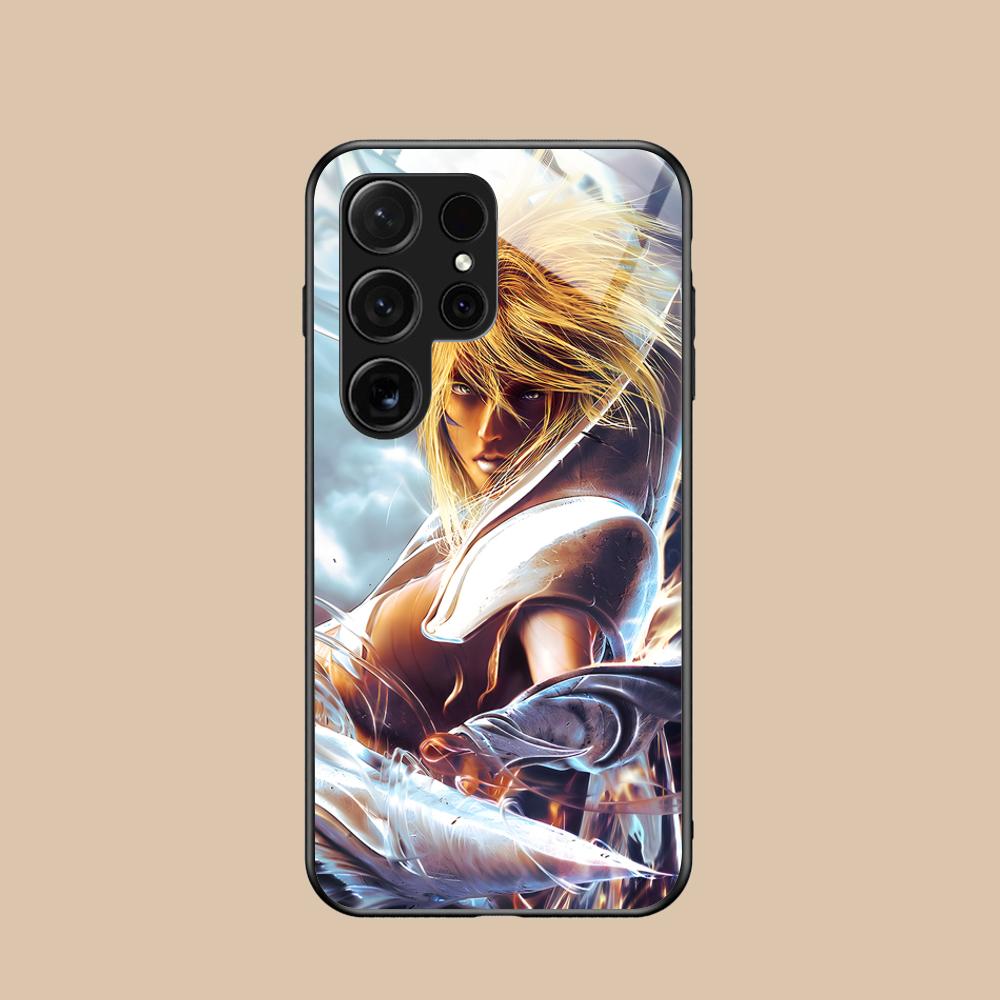 Чехол для телефона Bleach Tier Harribel для Samsung Galaxy S26 S25 S24 S23 S22 S21 S20 Note20 Plus FE Ultra Стеклянный Цветной Чехол