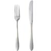 Nagao Steak Knife and Steak Fork Stainless Made in Japan Tsubame-Sanjo Set, 18-0 Steel,