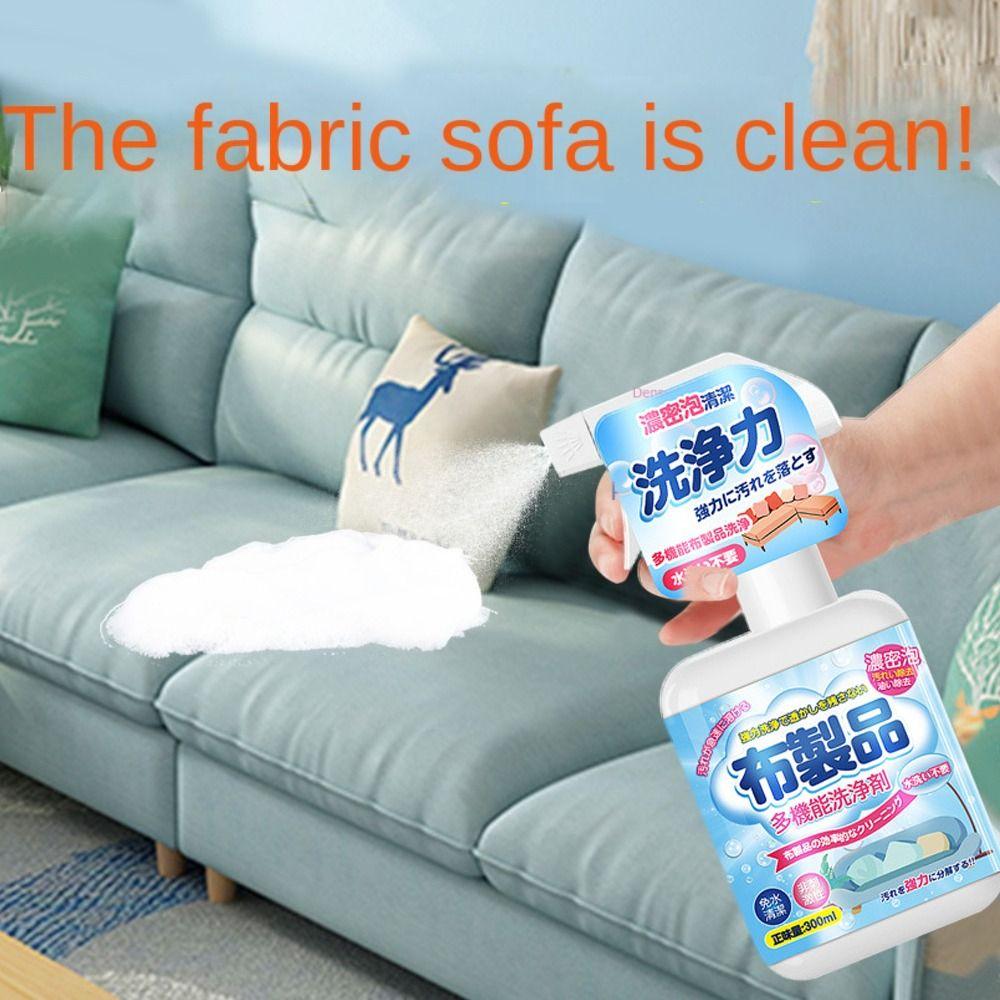 Water-free Fabric Sofa Cleaner Effective Cloth Carpet Detergent New Sofa Cleaning Foam  Home