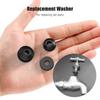 116Pcs Leak Fixing Rubber Washers Flat and Beveled Rubber Faucet Washers Replacement Kits Sealing Gaskets Easy To Use