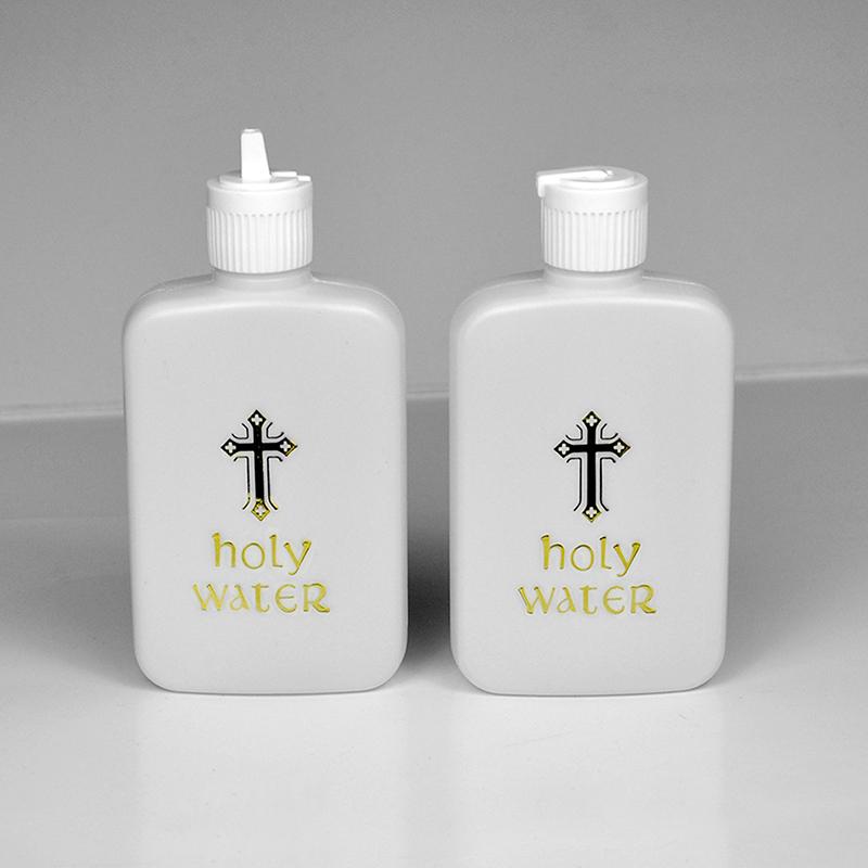 2/3 шт. креативная бутылка для святой воды с узором в виде креста Иисуса, прочная портативная долговечная бутылка для святой воды для церкви