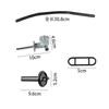 Fuel Gas Valve Petcock Switch Kit New Fit for Yamaha ATV Grizzly 350 660 Bruin 350 YFM350 YFM660 5KM-24500-10-00