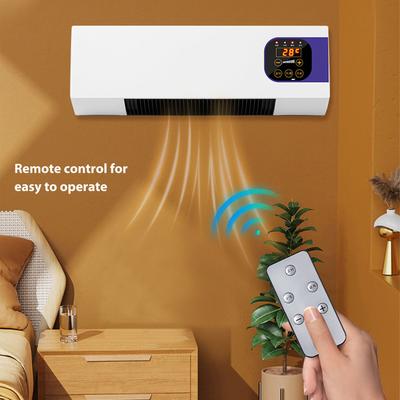Настенный нагревательный прибор Nature Warm Wind 110/220 В EU US PLUG Компактный настенный электрический обогреватель двойного назначения для спальни