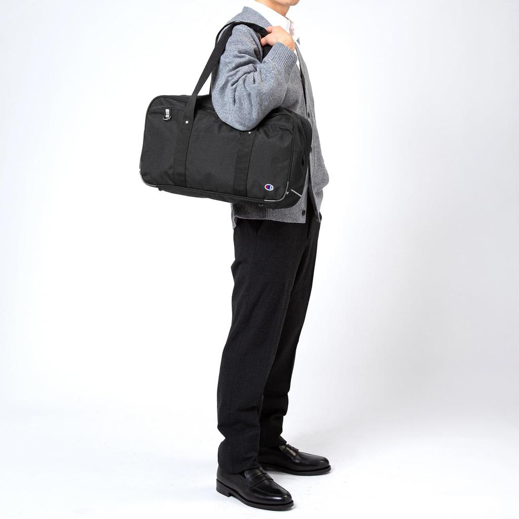 Сумка-тоут школьная сумка Mate High School Student большой емкости школьная дайвинг A4 совместимая школьная сумка черная [Champion] № 68283