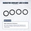 New Coolant Line O-Rings For 2005-2018 Chrysler 300 Jeep Grand Cherokee 5.7L & 6.4L
