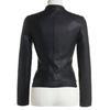 Biker Real Soft Handmade Black Leather Jacket Women 100% Lambskin Motorcycle