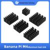 Алюминиевый радиатор охлаждения процессора Banana Pi M4 с клейкой основой