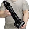 39CM Huge Dick Black Monster Cock Dildo for Anal Anal Plug Fisting BDSM Sex Anal Toys Realistic Penis Fetish