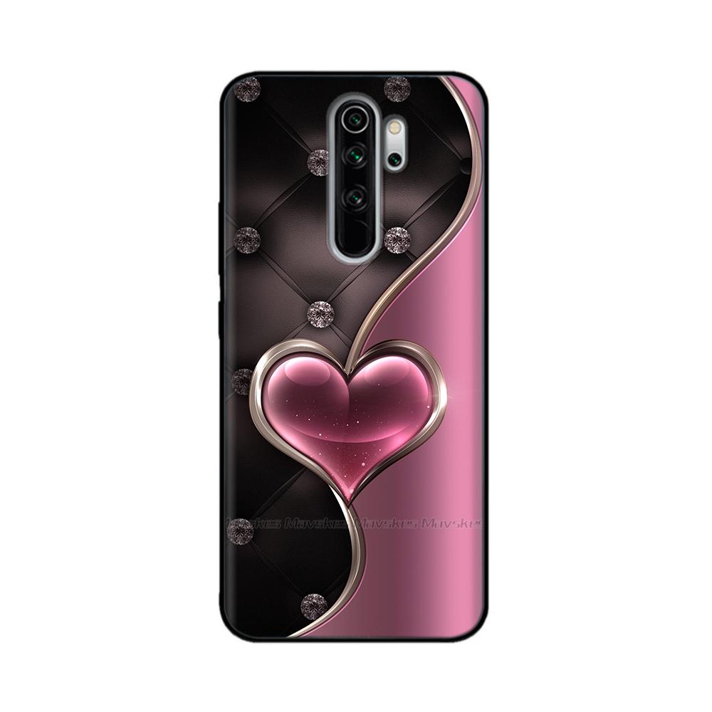 Чехол для телефона Redmi Note 8 Pro, чехол-обложка, милые мультяшные персонажи, мягкие силиконовые задние крышки Coque для Xiaomi Redmi Note8 Pro note8Pro Fundas