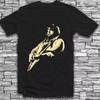 Винтажная хлопковая черная унисекс футболка Lowell George Live In Concert, все размеры