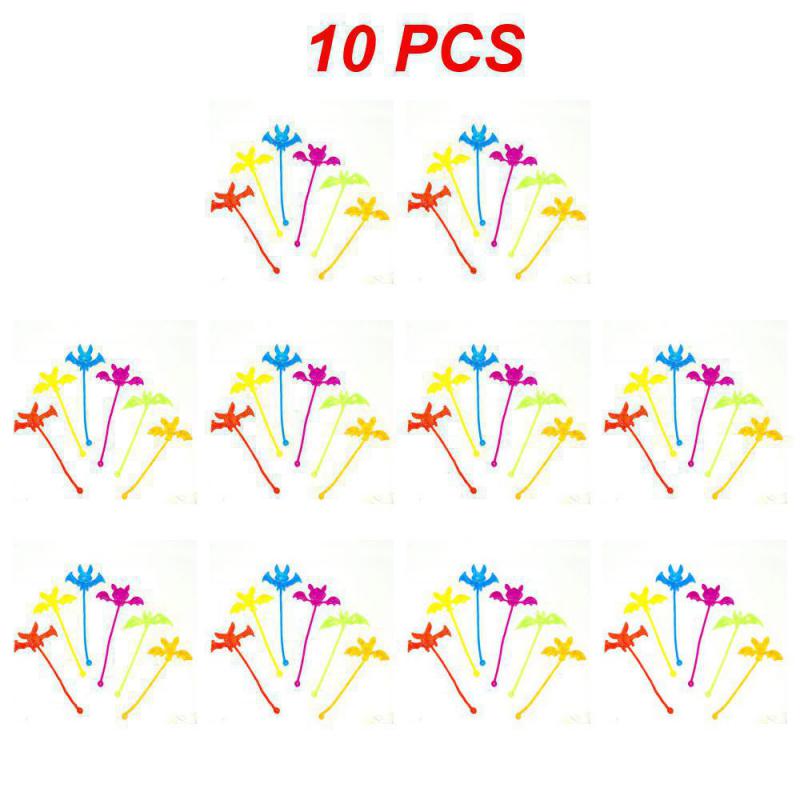 10 шт. забавная детская вечеринка по случаю дня рождения, мини-липкая игрушка-паутина, подарочный пакет, наполнитель для пиньяты, товары для карнавала на Хэллоуин