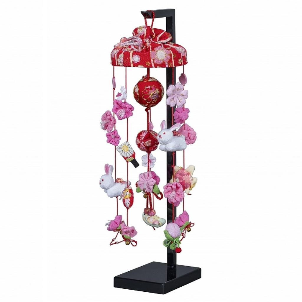 Stylish Hanging Hina Rare Extra 48cm with Display Stand Doll, Nadeshiko, Small, SSS, Tall,