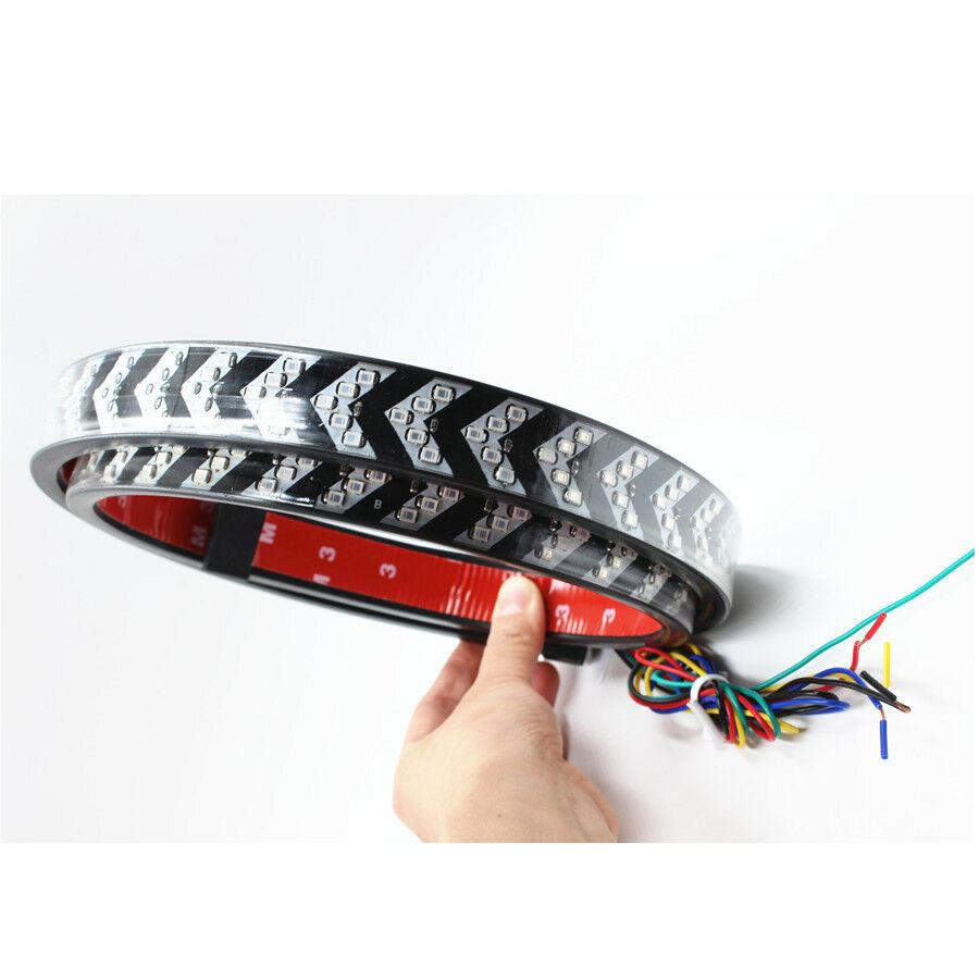 150CM 450LED Pickup Truck Tailgate Flowing Light Strip Flowing Sequential Light