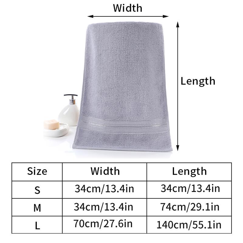 Хлопковое полотенце, утолщенное полотенце для ванной, полотенце для душа, для взрослых, прочное впитывающее полотенце для ванной, быстросохнущие полотенца, полотенце для ванной