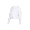 Printed Knit Hoodie Women Hoodies White 531244-02