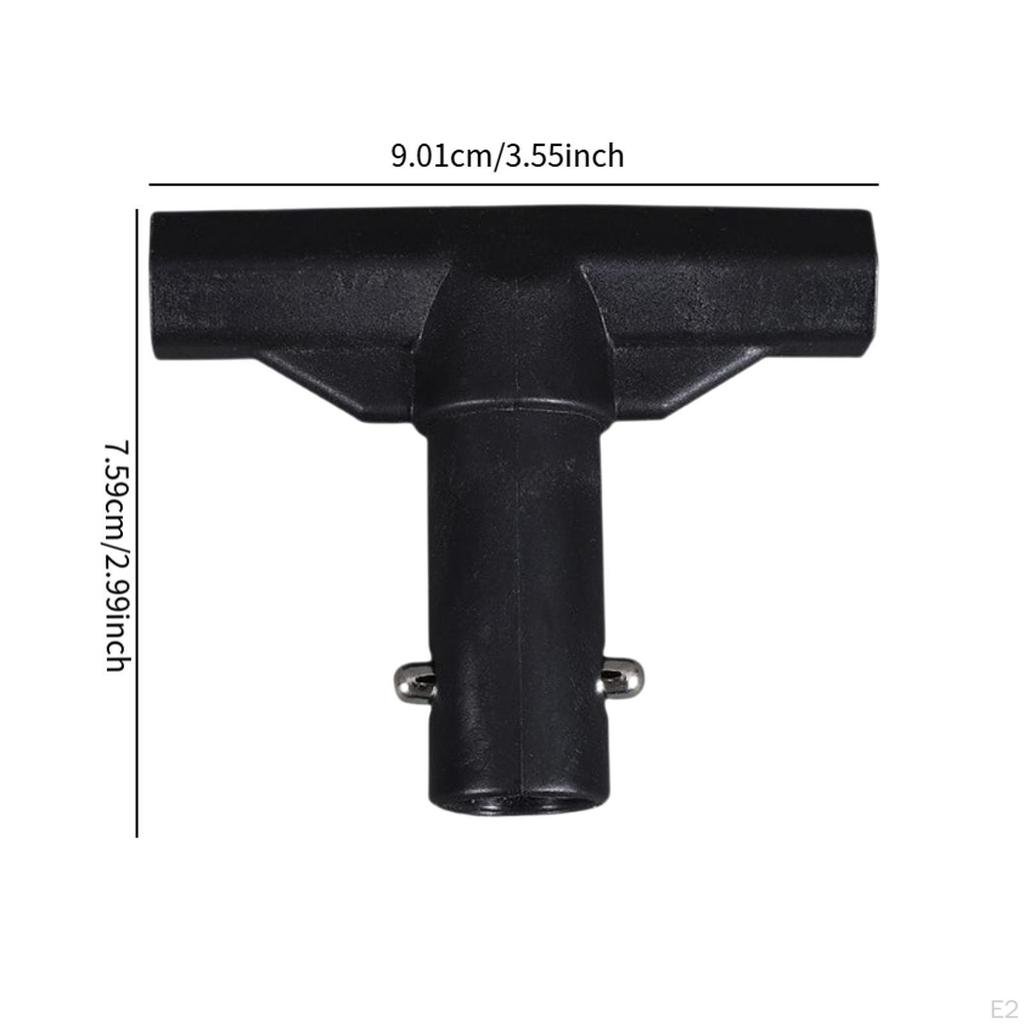 8 шт. Т-образный соединитель для батута, концевая заглушка для столба, прочные сменные многоразовые чехлы для