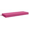 Seat Cushion SOEST 100percent Polyester Pink 120 X 40 X 10 Cm