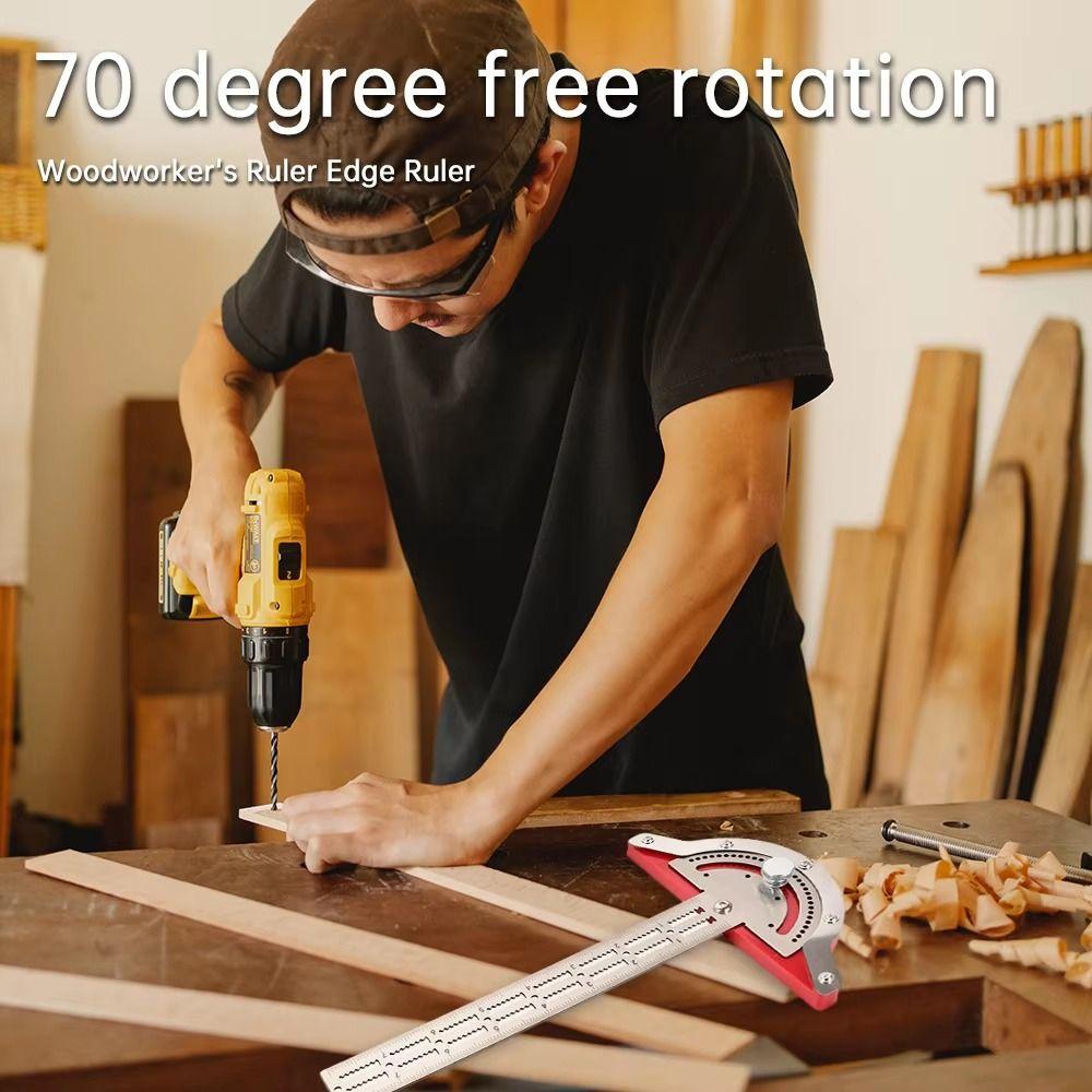0-70° Регулируемый угломер T-типа Цифровой угломер Столярные линейки Столярные линейки