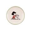 PEANUTS Snoopy Five Plate Set Small Tarkett Set of 5 Tarkett Hipper Taste Диаметр каждой тарелки 14 см x глубина 2 см Подходит для использования в микроволновой печи и посудомоечной машине Mino Ware