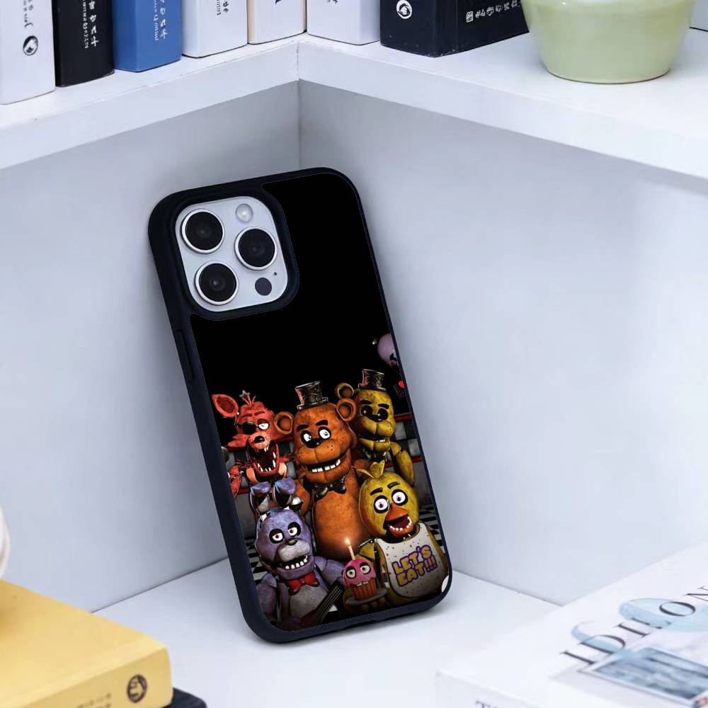 Чехол для телефона Five Nights at Freddy's для iPhone 17, 16, 15, 14, 13 Plus, Pro Max Магнитный Для Magsafe Беспроводной Зарядки
