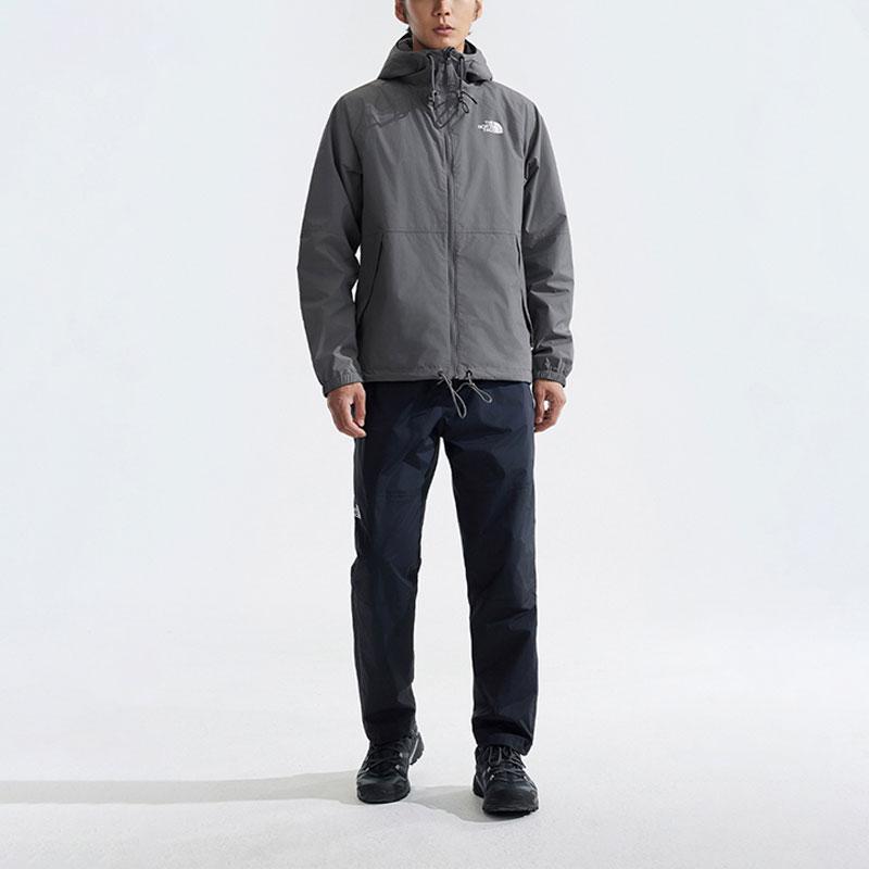 THE NORTH FACE Antora Waterproof And Windproof Windbreaker Jacket Men's Pearl Gray NF0A8C5K-0UZ