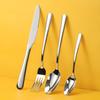 Elegant Knife and Fork, Spoon 304 Stainless Steel Knife and Fork, High-end Steak Set, Western Dessert Fork