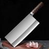Cleaver Knives Wood Handle Stainless Steel Blade Kitchen Knives Chef Cleaver Meat Fish Chopping Vegetables Butcher Slicing Knife