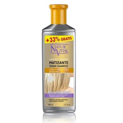Матирующий шампунь Naturvital Silver Blonde 400 мл