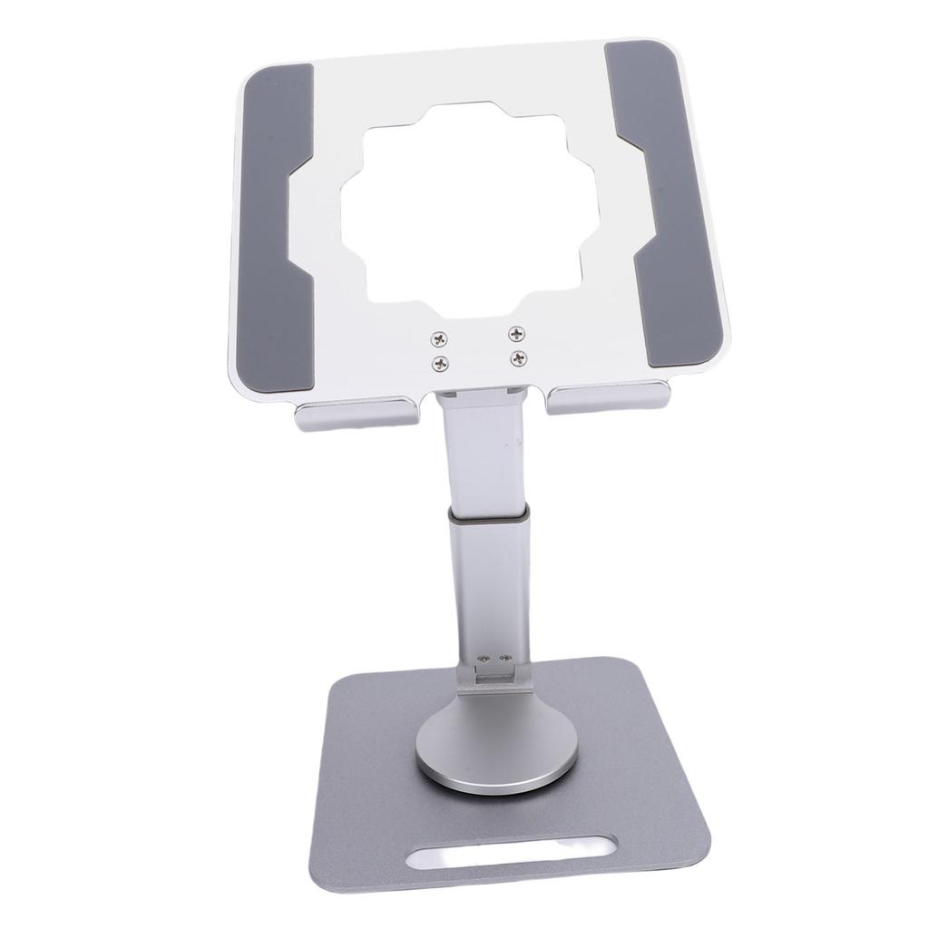 Подставка для планшета из алюминиевого сплава, вращающаяся, складная, регулируемая, настольный держатель для телефона/планшета, полая конструкция для отвода тепла для