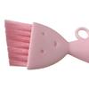 Marna Lunch Box Cleaning Brush, Pink (For Reaching Hard-to-Reach Corners of Lunch Box Lids) Small, K187P
