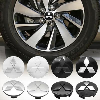 4 шт. 60 мм Колпачки ступицы колеса автомобиля для Ralliart Lancer 10 Asx Outlander Asx Pajero Sport L200 Автоаксессуары