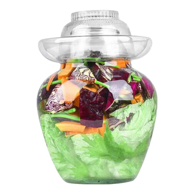 Стеклянная банка для маринования и кимчи с герметичной крышкой