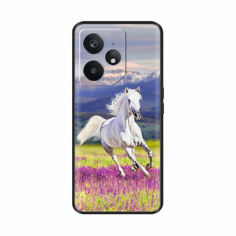Для Realme Neo 7 Чехол Цветок Птица Мягкий Силикон ТПУ Чехол для Телефона Funda Для Realme Neo7 Чехол Realmi Neo 7 Coque Сумки для Телефона Чехлы