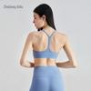 Спортивный бюстгальтер NU Youth: Бюстгальтер для йоги и фитнеса с сексуальной спинкой, с подкладкой, ударопрочный, с защитой от провисания для женщин.