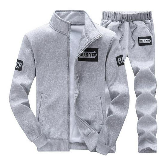 Men's Spring & Autumn Casual Sports Suit - Youth Korean Trend Sweater Jacket