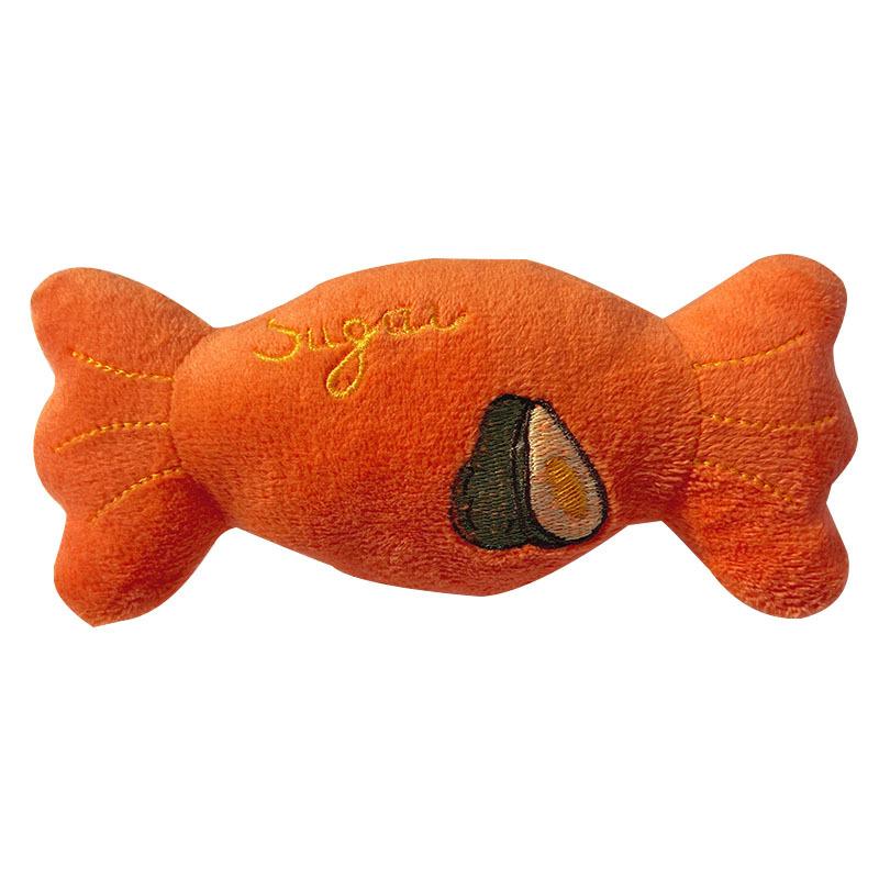 Собака грызет зубы кошка снимает скуку и устойчива к кусанию конфетная плюшевая лающая плюшевая собака игрушка артефакт для снятия скуки кошачьи принадлежности