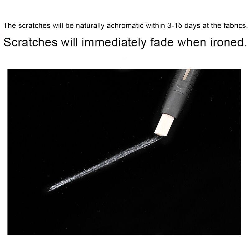 22 шт./компл., меловые карандаши для шитья, маркер для ткани, портновский мел, исчезающая швейная маркировка и отслеживание, исчезающая ручка