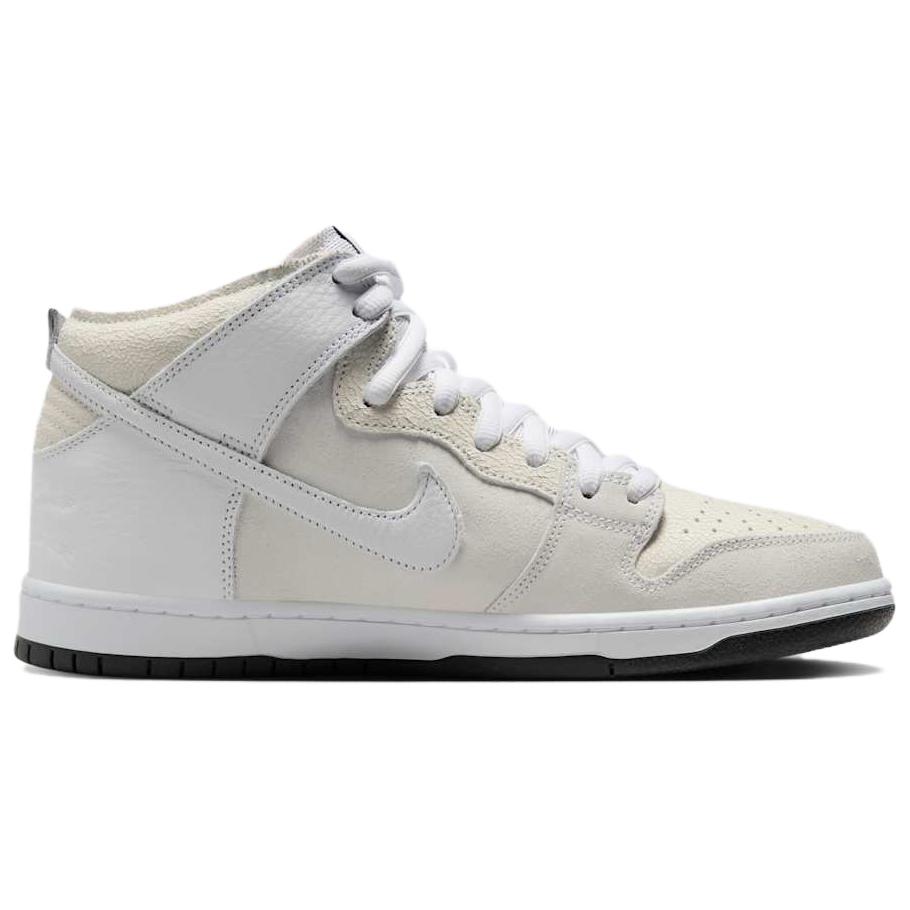 AntiHero x Nike Dunk High SB Серый волк Унисекс Кроссовки Белый Черный HM5837-100