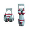 2Pcs/Set Bar Tools Funny Beer Bottle Opener Portable Bikini Sexy Design Handheld Opener Metal No Violation Bottle Openers Pub