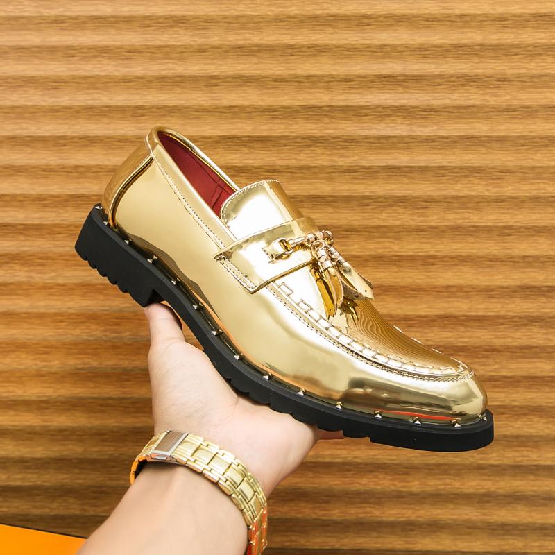 Модные лоферы мужские ПУ повседневные универсальные высококачественные формальные туфли мужские социальные туфли размер 38-46 мужская обувь