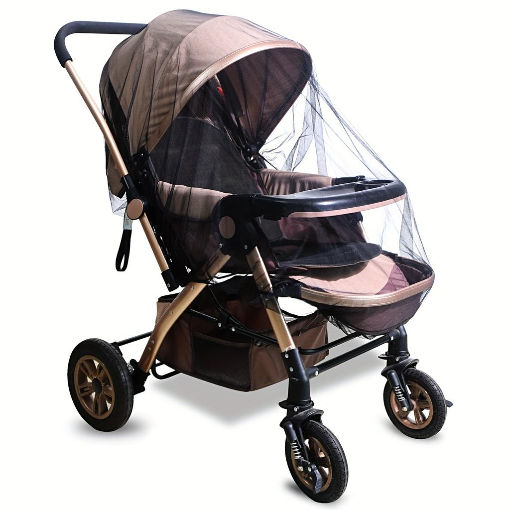 Baby Stroller Supplies, Full Face Mosquito Cover, Mosquito Net, Super Durable, Breathable, Insect Proof Dust-proof Stroller Mesh