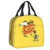 Distressed Breaking Bad Resuable Lunch Box for Women Multifunction Los Pollos Hermanos Cooler Thermal Food Insulated Lunch Bag